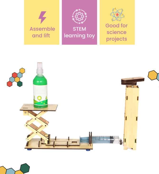 Hydraulic Jack Science DIY kit