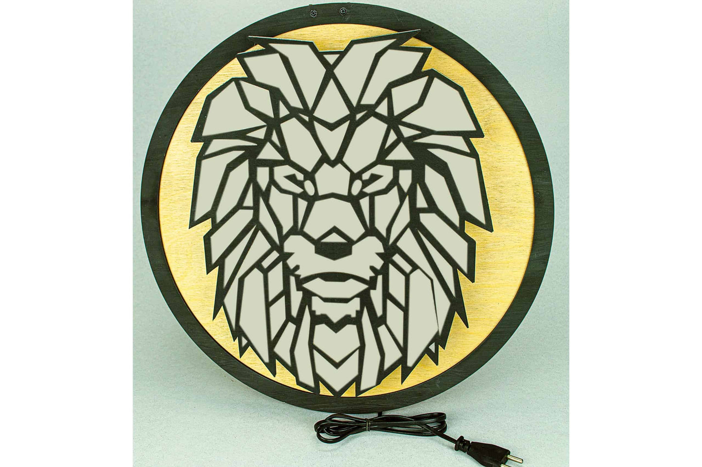 Handicraft Wallchiere Lion Lamp for Home Decor