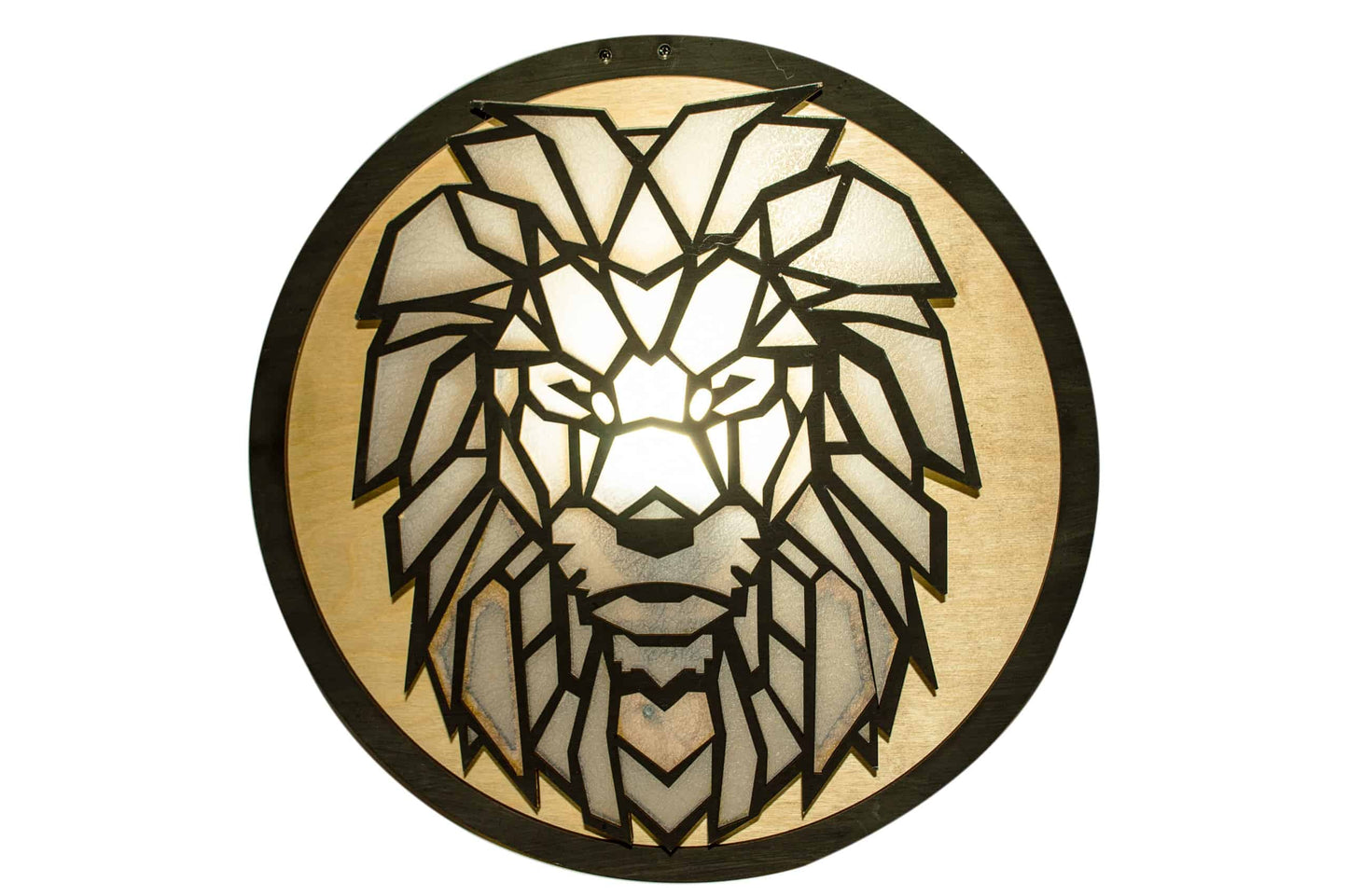 Handicraft Wallchiere Lion Lamp for Home Decor