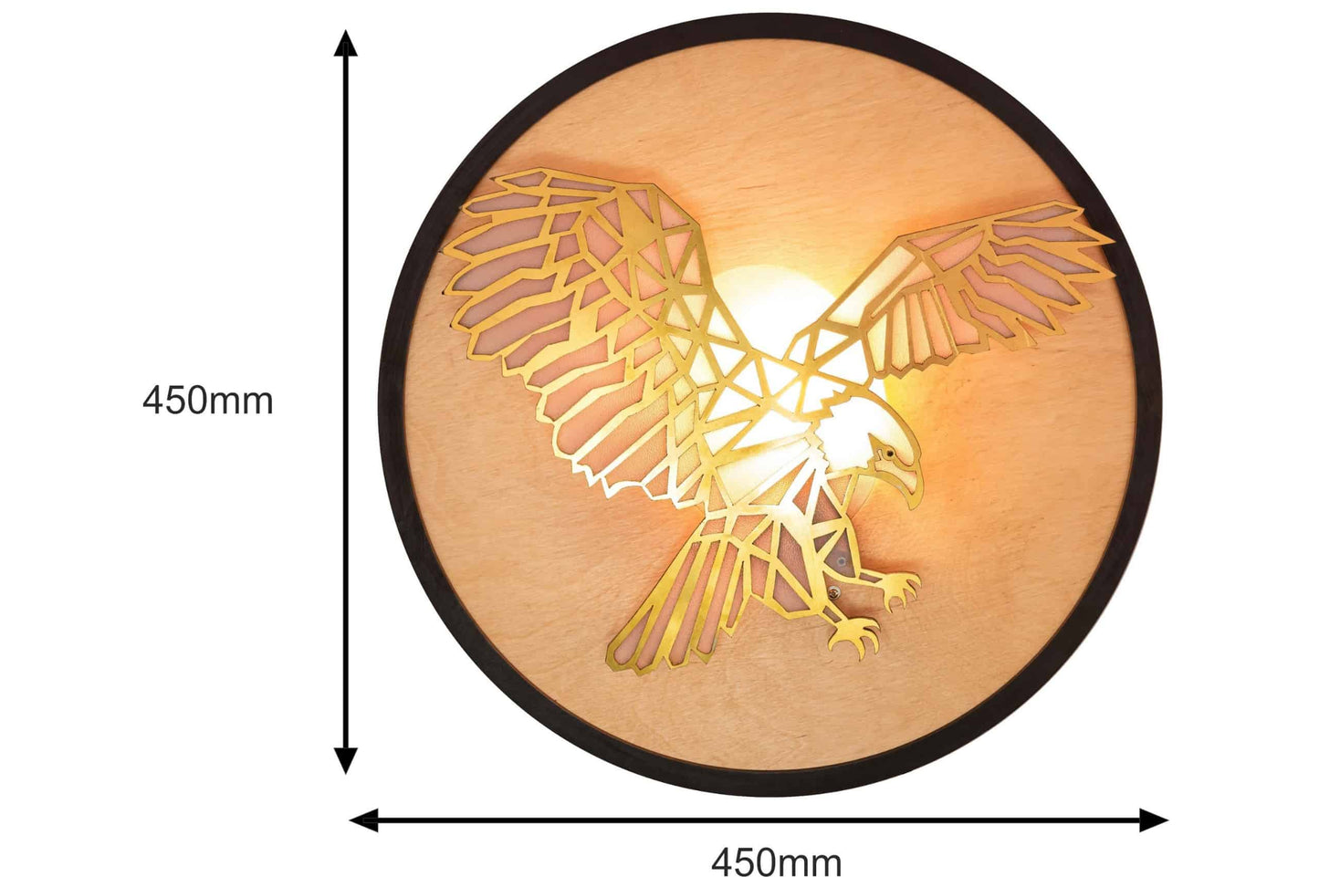 Handicraft Wallchiere Eagle for Home Decor