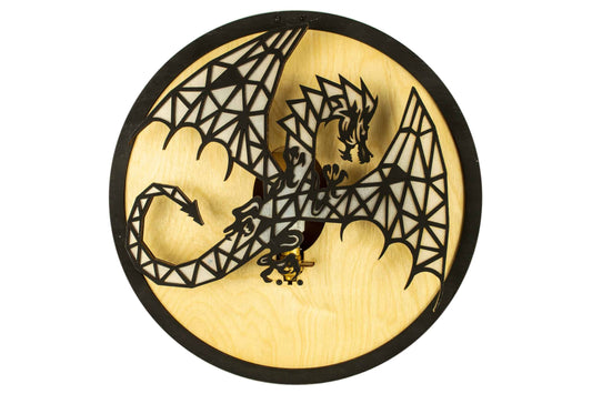 Handicraft Wallchiere Dragon Lamp for Home Decor
