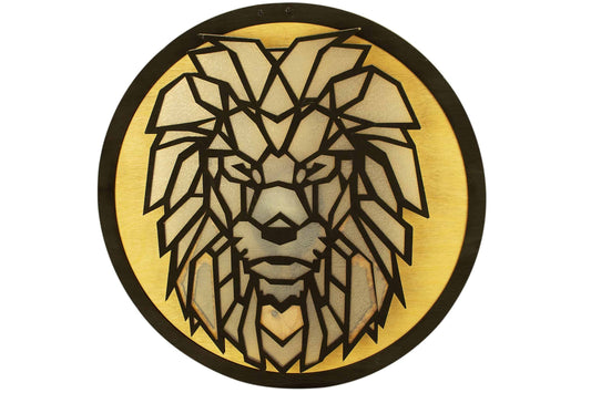 Handicraft Wallchiere Lion Lamp for Home Decor