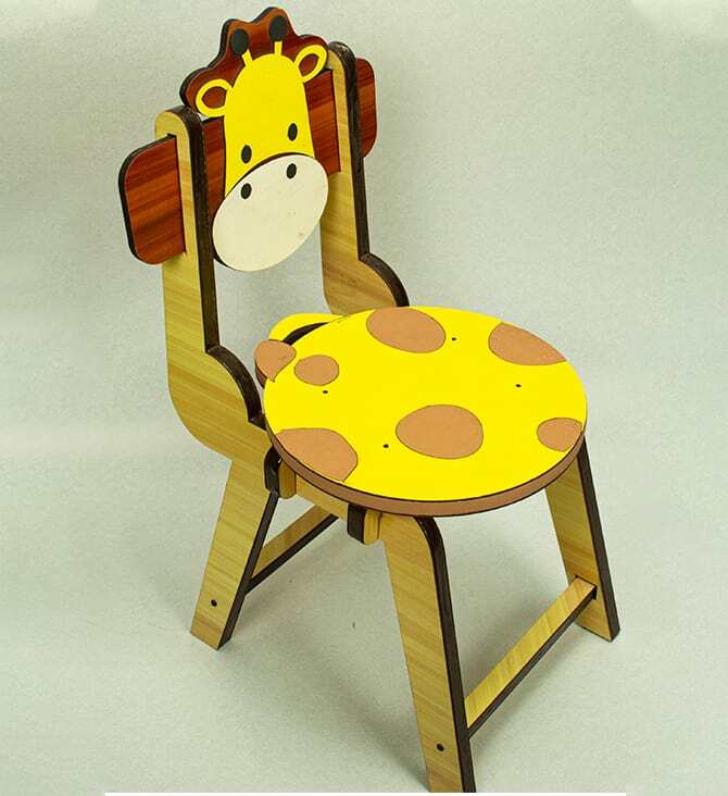 Giraffe kids chair hot sale