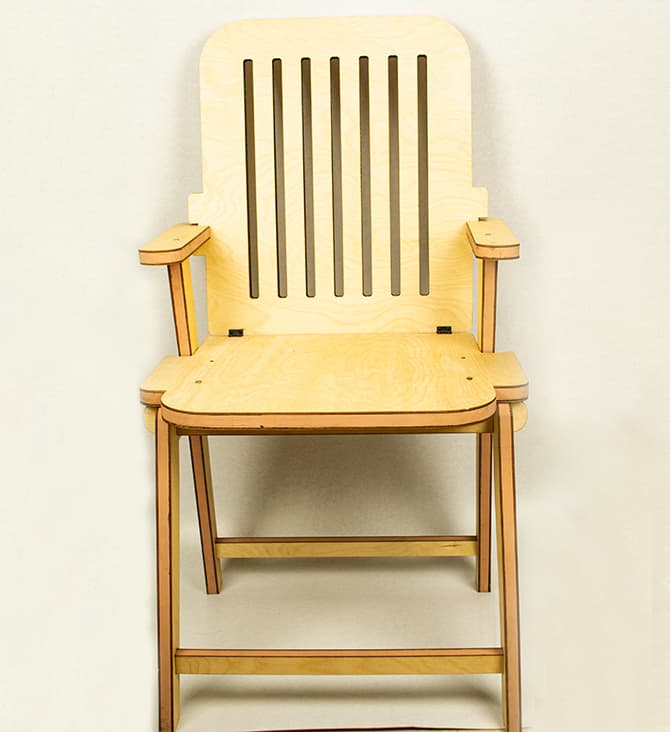 Wooden Study Chair