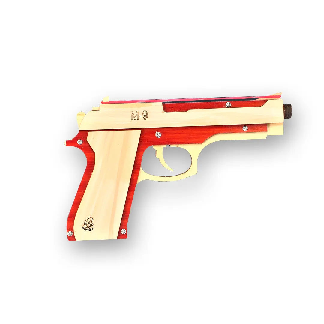 M-9 Wooden Rubber Toy Gun