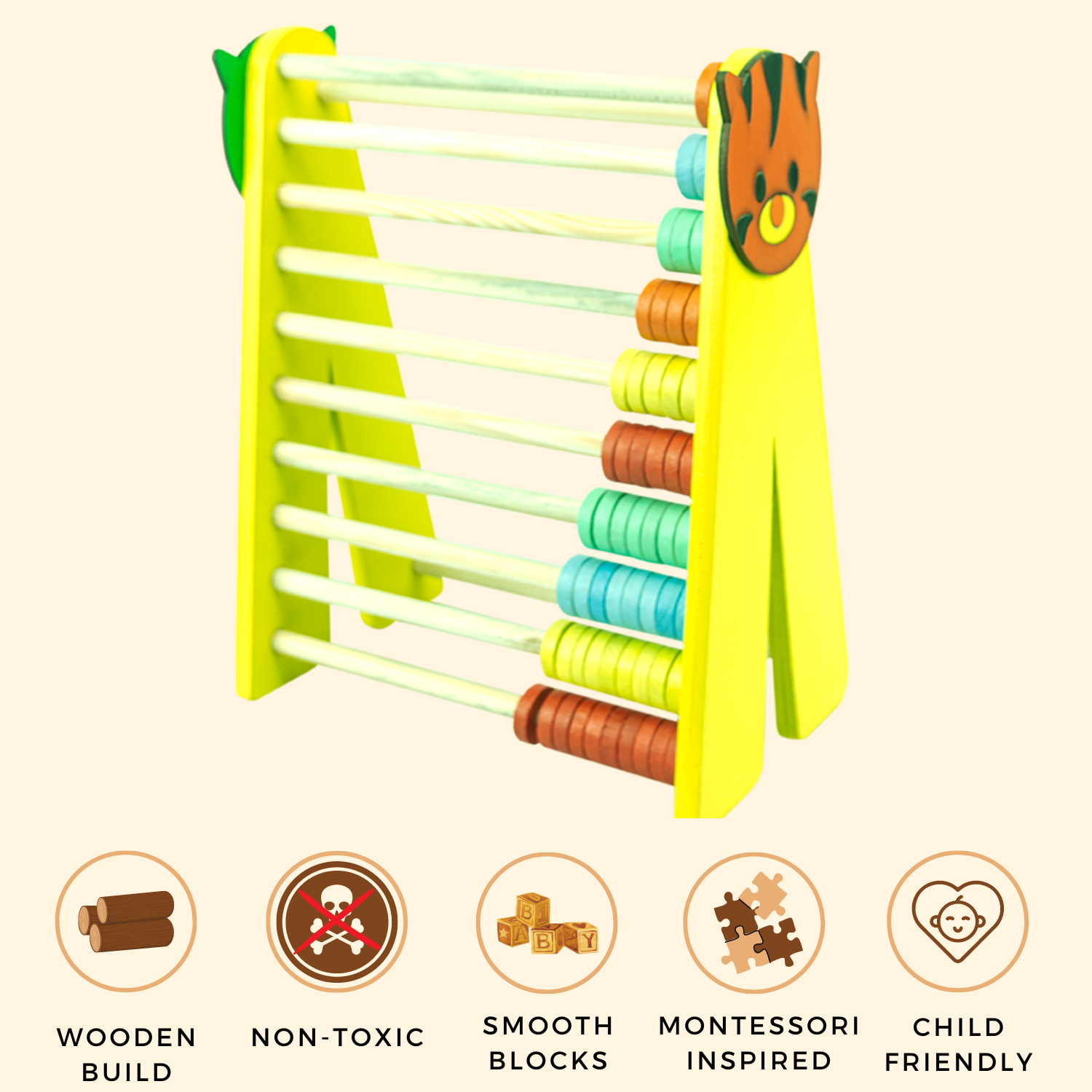 Wooden Toy Abacus