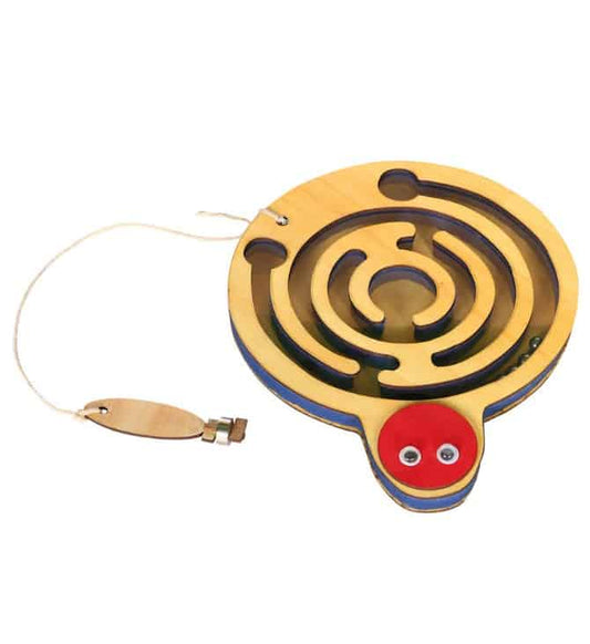 Wooden toy Labyrinth Beetle Puzzle