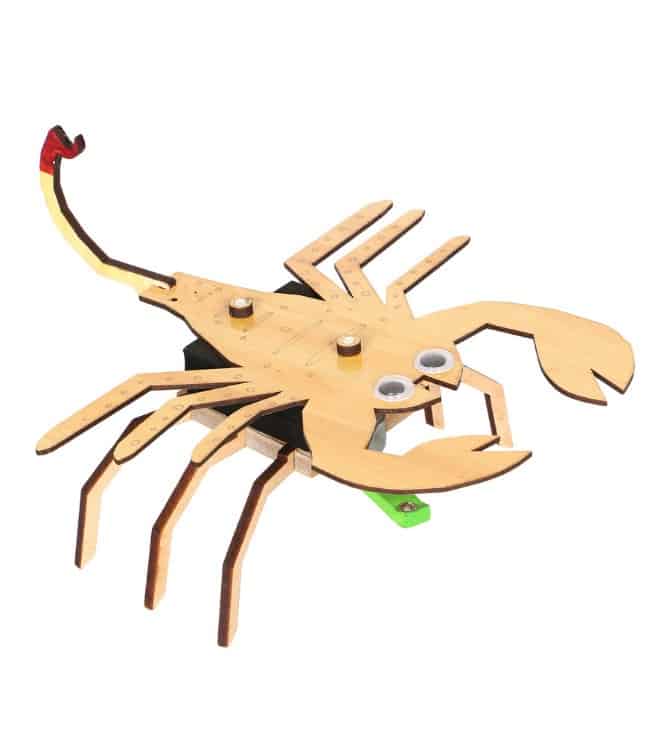 Walking Scorpion with Light