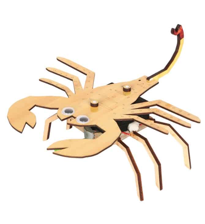 Walking Scorpion with Light