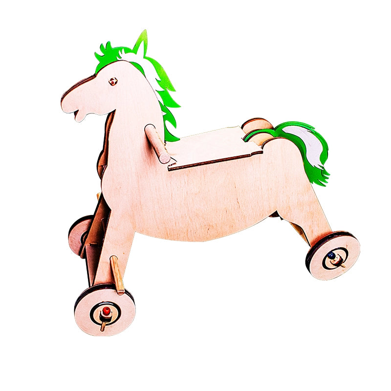 Wooden Rolling Horse