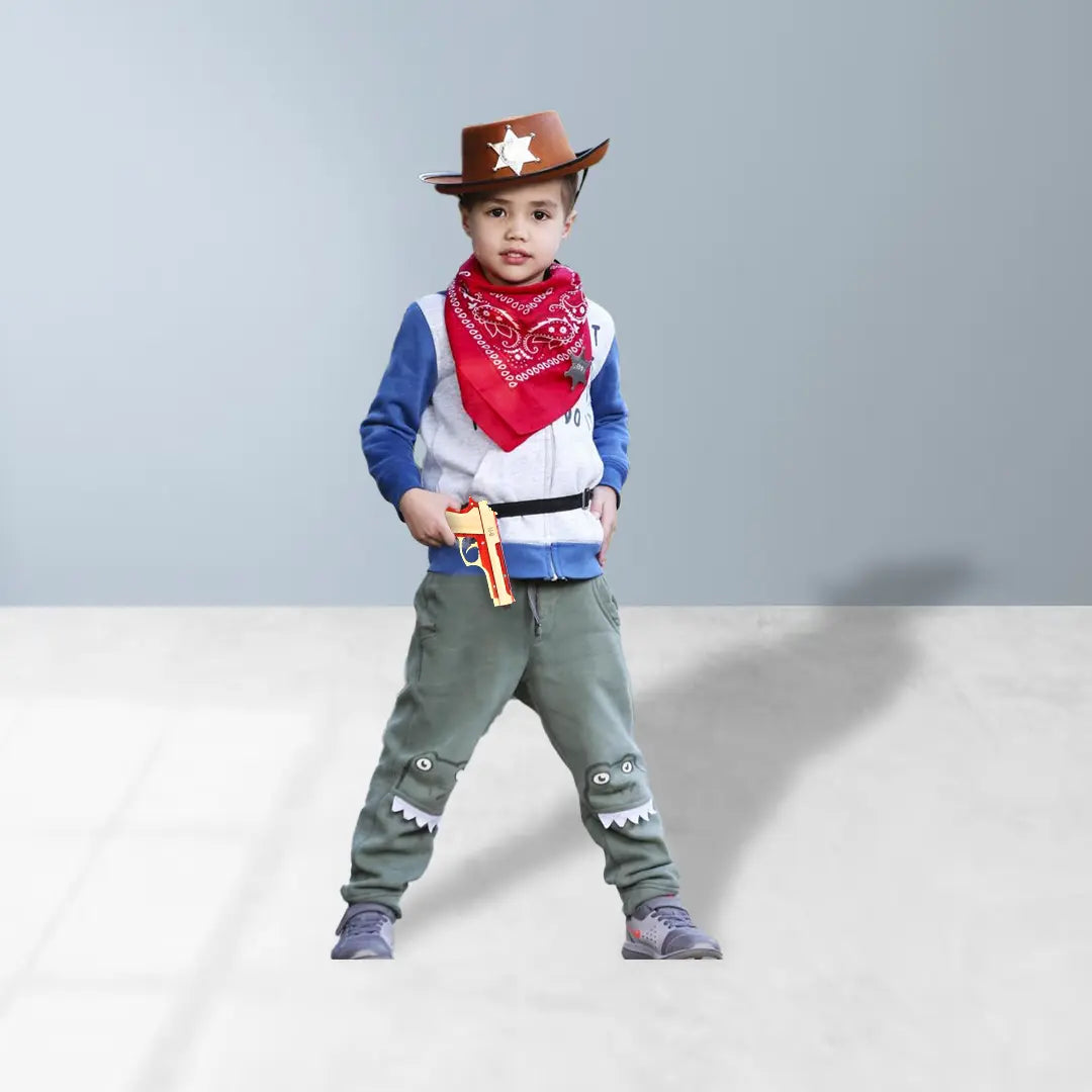 wooden toy gun for kids