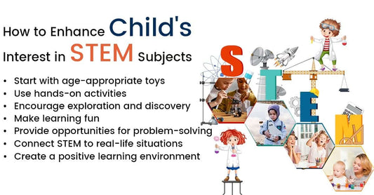 How STEM toys enhance child`s interest in science