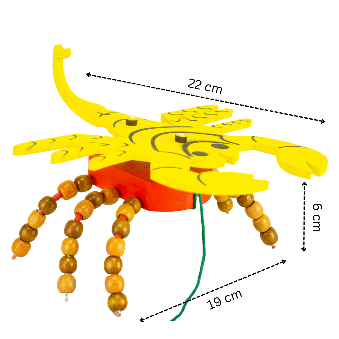 Wooden scorpion Toy, Animal Toys