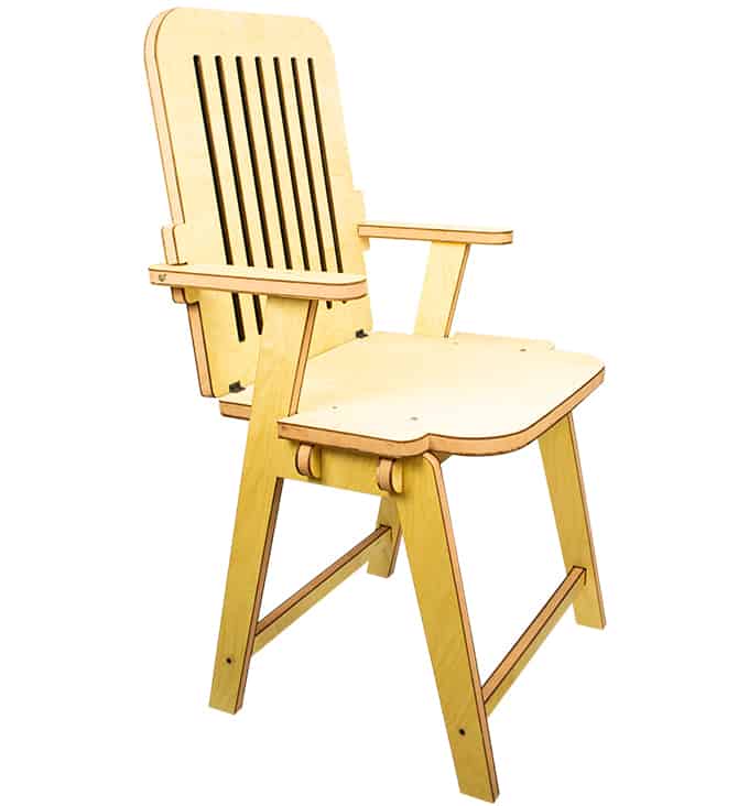 Wooden Study Chair