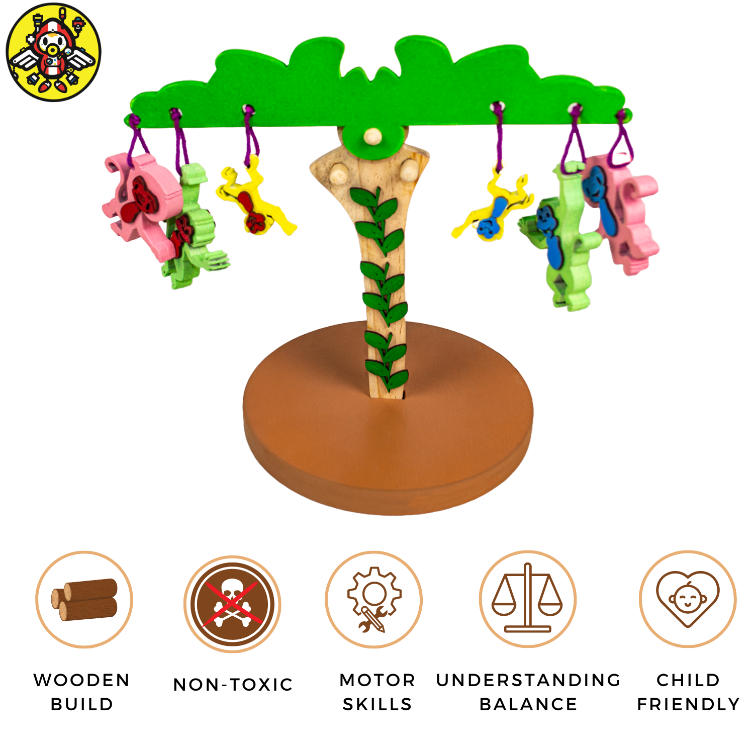 Wooden Balancing Tree Toy