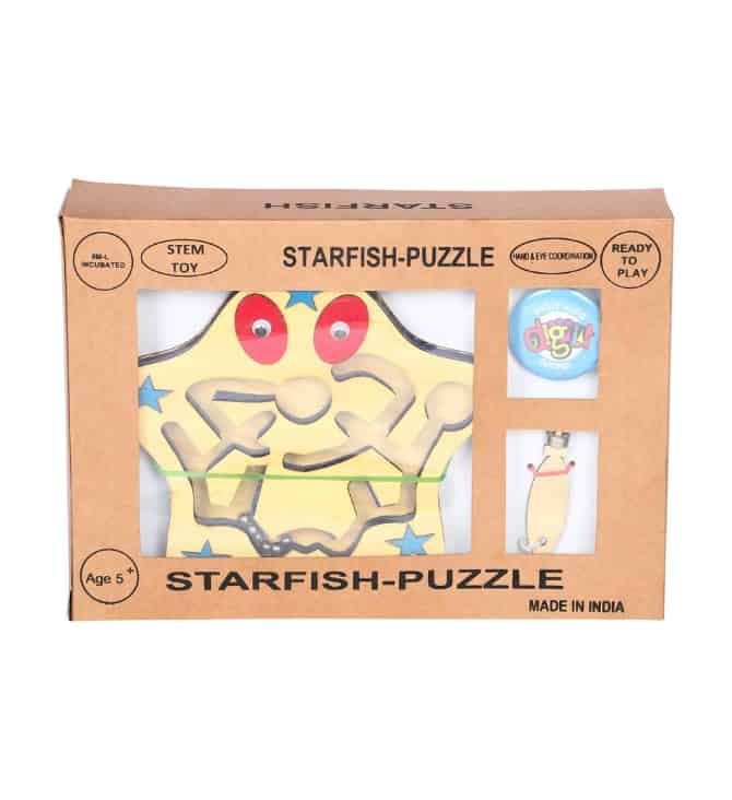 Labyrinth Starfish Puzzle