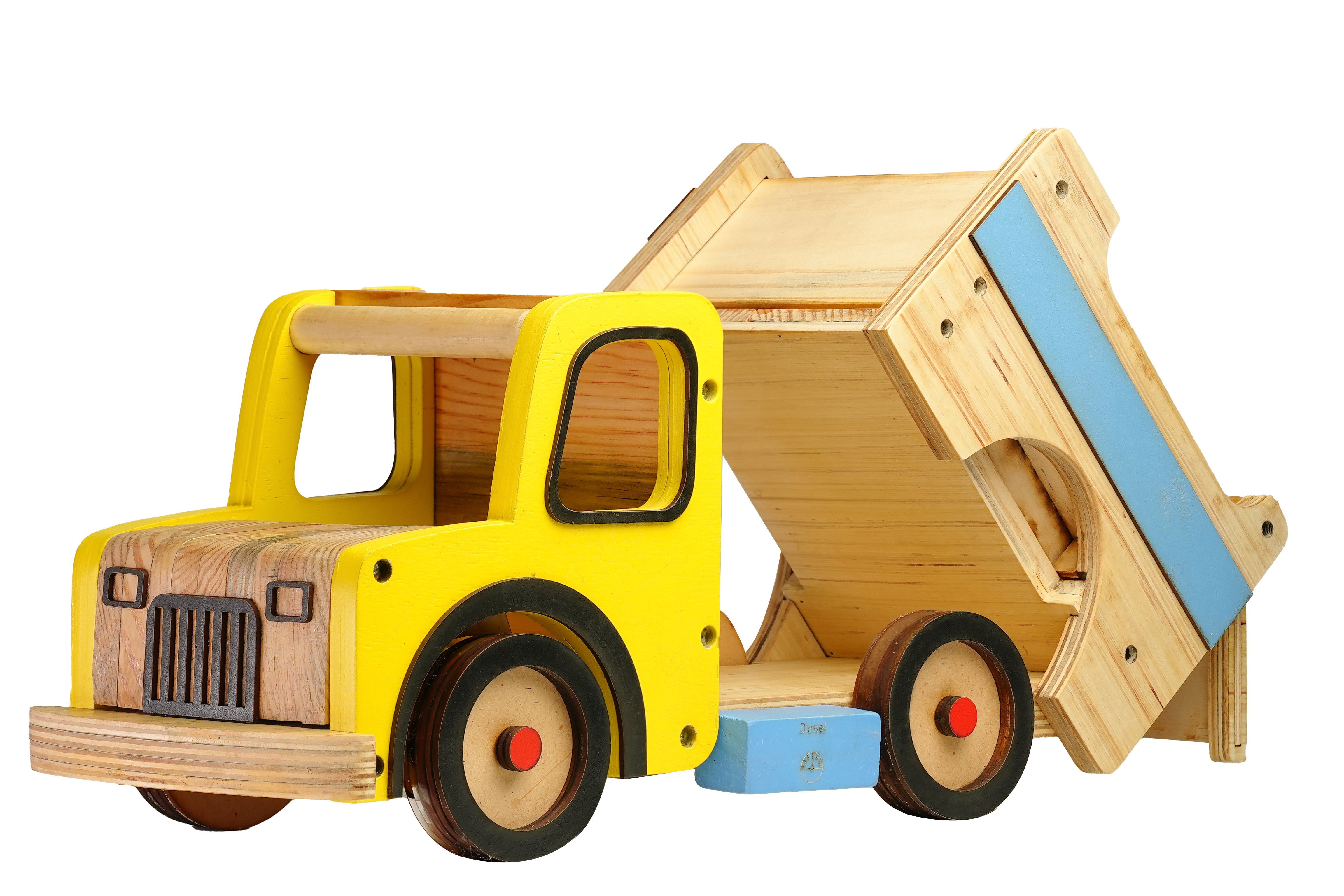 Kids wooden truck on sale